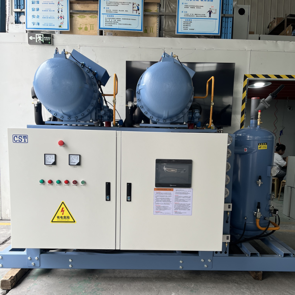 SW Series Evaporative Condenser Cooled Unit with RefComp Screw Compressor - Image 3